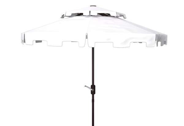 Safavieh Zimmerman 9Ft Double Top Market Umbrella | Umbrellas |  Modishstore  - 7
