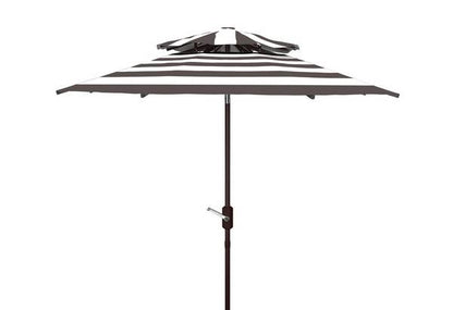 Safavieh Iris Fashion Line 9Ft Double Top Umbrella | Umbrellas |  Modishstore  - 7