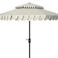 Safavieh Elegant Valance 9Ft Double Top Umbrella | Umbrellas |  Modishstore  - 4