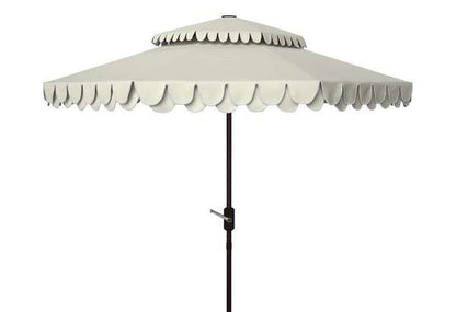 Safavieh Elegant Valance 9Ft Double Top Umbrella | Umbrellas |  Modishstore  - 4