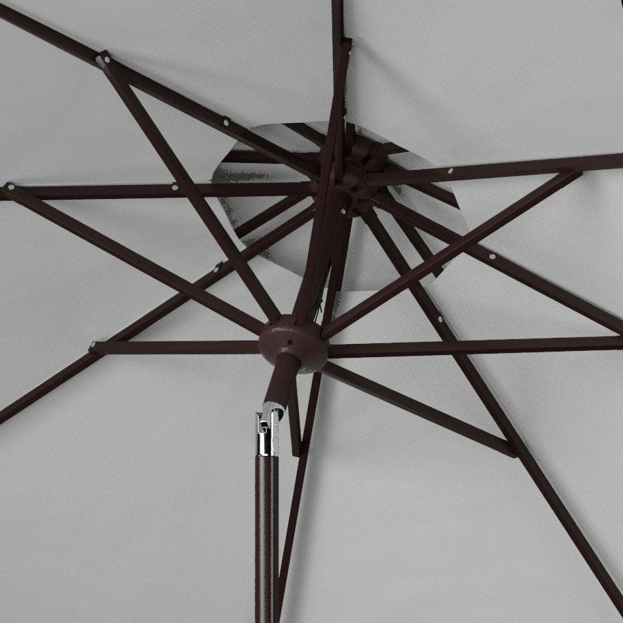 Safavieh Elegant Valance 9Ft Double Top Umbrella | Umbrellas |  Modishstore  - 9