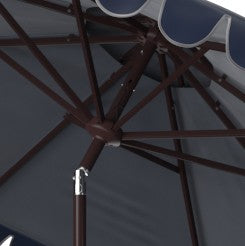 Safavieh Venice 9Ft Rnd Double Top Crank Umbrella | Umbrellas |  Modishstore  - 2