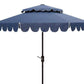 Safavieh Venice 9Ft Rnd Double Top Crank Umbrella | Umbrellas |  Modishstore 