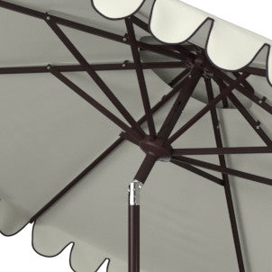 Safavieh Venice 9Ft Rnd Double Top Crank Umbrella | Umbrellas |  Modishstore  - 5