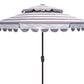 Safavieh Vienna 9Ft Rnd Double Top Crank Umbrella | Umbrellas |  Modishstore 