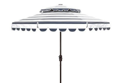 Safavieh Vienna 9Ft Rnd Double Top Crank Umbrella | Umbrellas |  Modishstore  - 4