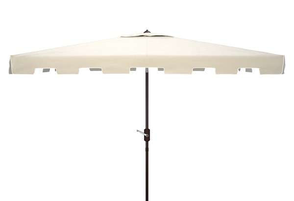 Safavieh Zimmerman 6.5 X 10 Ft Rect Market Umbrella | Umbrellas |  Modishstore  - 3