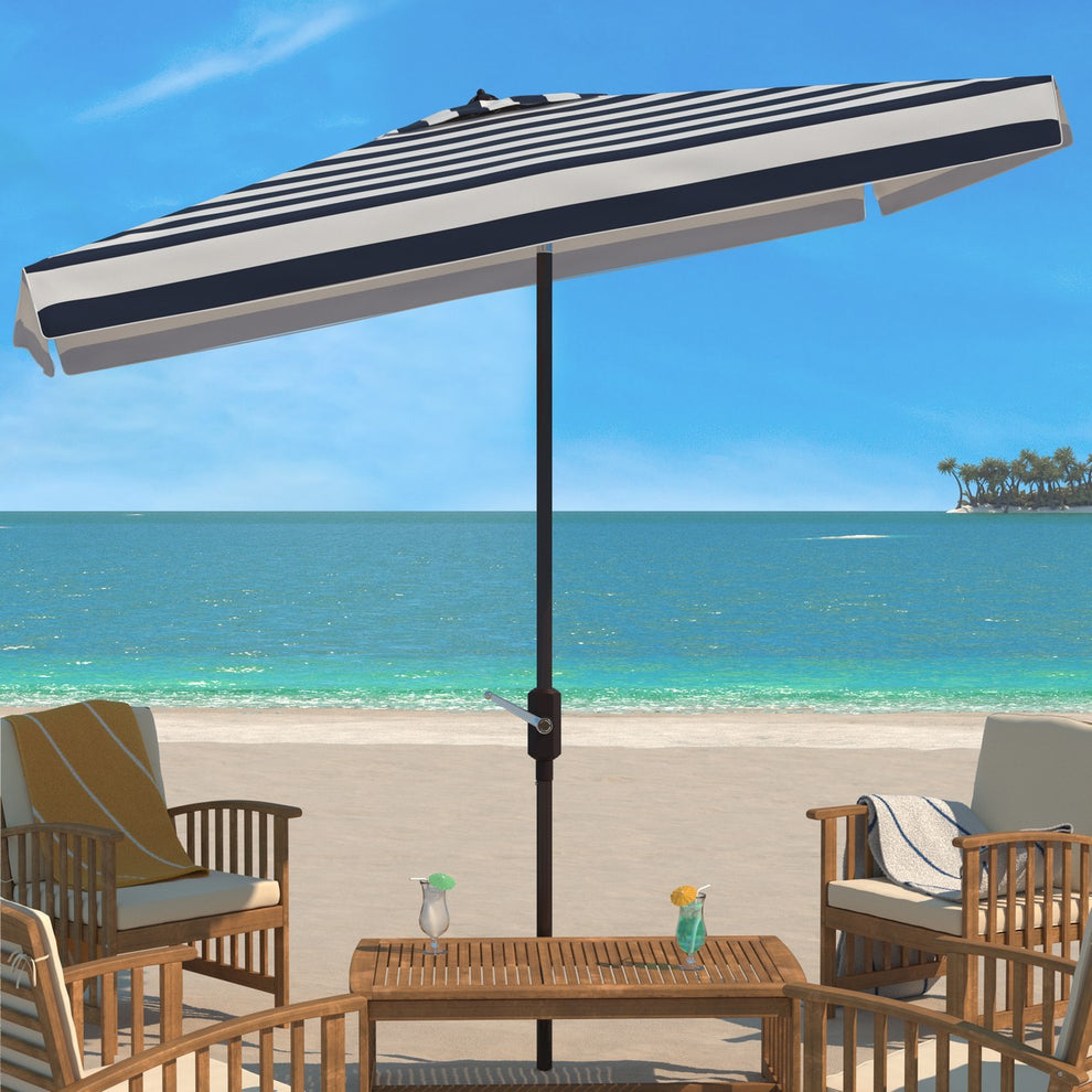 Safavieh Elsa Fashion Line 6.5 X 10 Ft Rect Umbrella | Umbrellas |  Modishstore  - 2