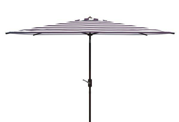 Safavieh Iris Fashion Line 6.5 X 10 Ft Rect Umbrella | Umbrellas |  Modishstore 