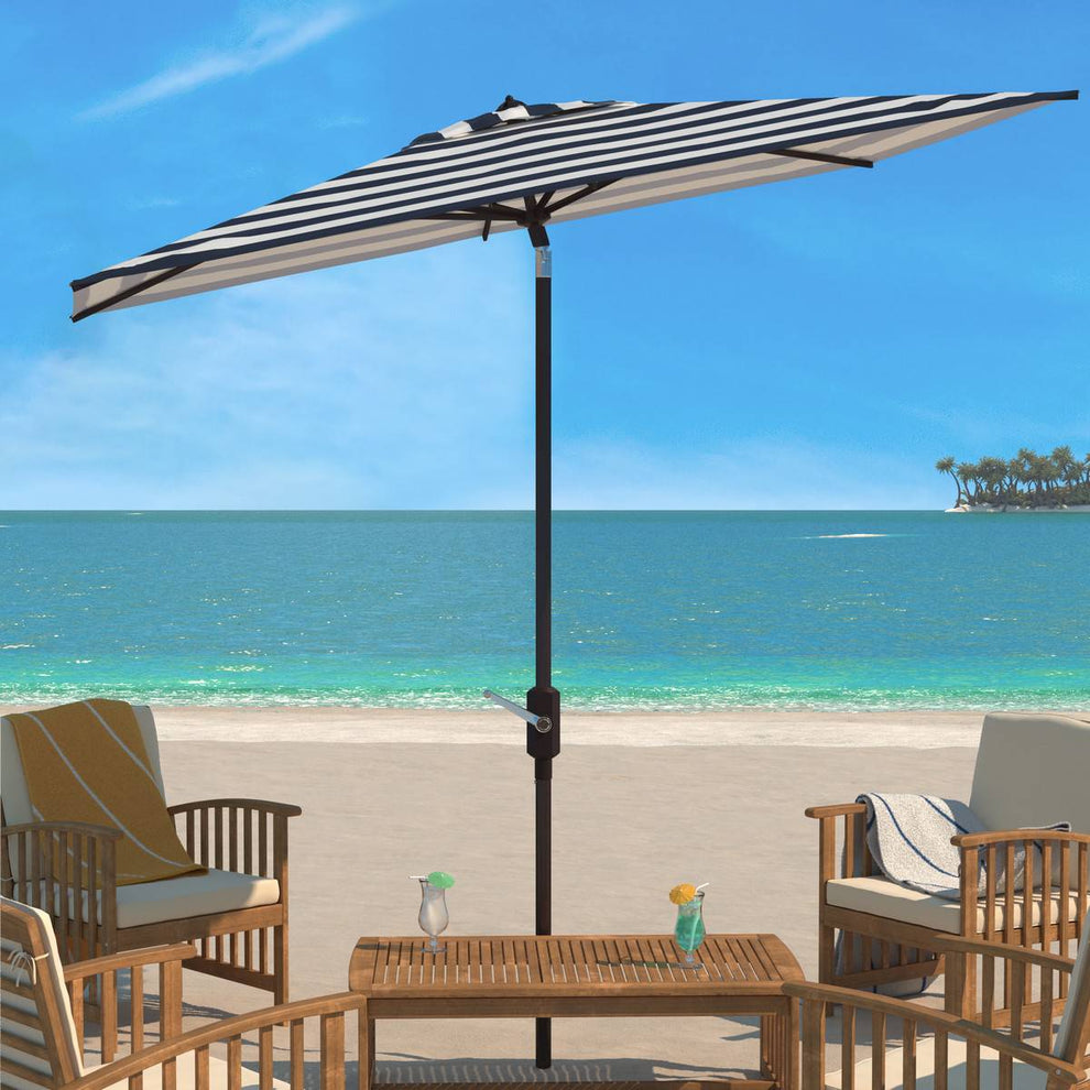 Safavieh Iris Fashion Line 6.5 X 10 Ft Rect Umbrella | Umbrellas |  Modishstore  - 4