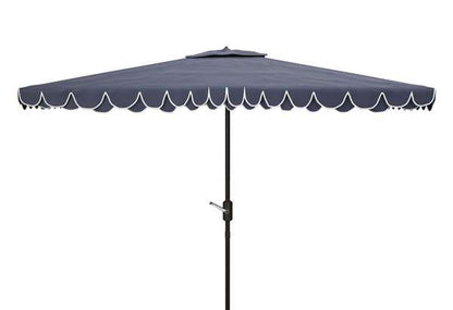 Safavieh Elegant Valance 6.5 X 10 Ft Rect Umbrella | Umbrellas |  Modishstore 