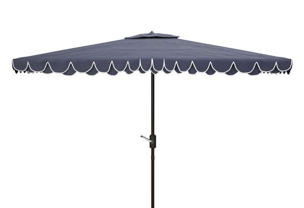 Safavieh Elegant Valance 6.5 X 10 Ft Rect Umbrella | Umbrellas |  Modishstore 