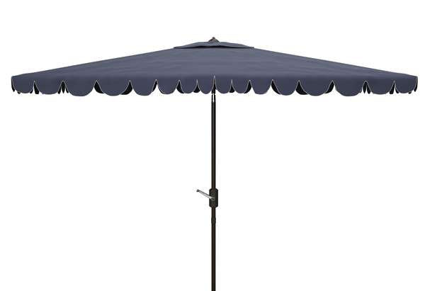 Safavieh Venice 6.5 X 10 Ft Rect Crank Umbrella | Umbrellas |  Modishstore 