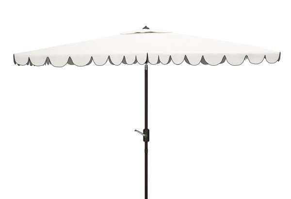 Safavieh Venice 6.5 X 10 Ft Rect Crank Umbrella | Umbrellas |  Modishstore  - 4