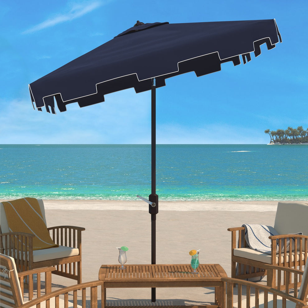 Safavieh Zimmerman 7.5 Ft Square Market Umbrella | Umbrellas |  Modishstore  - 2