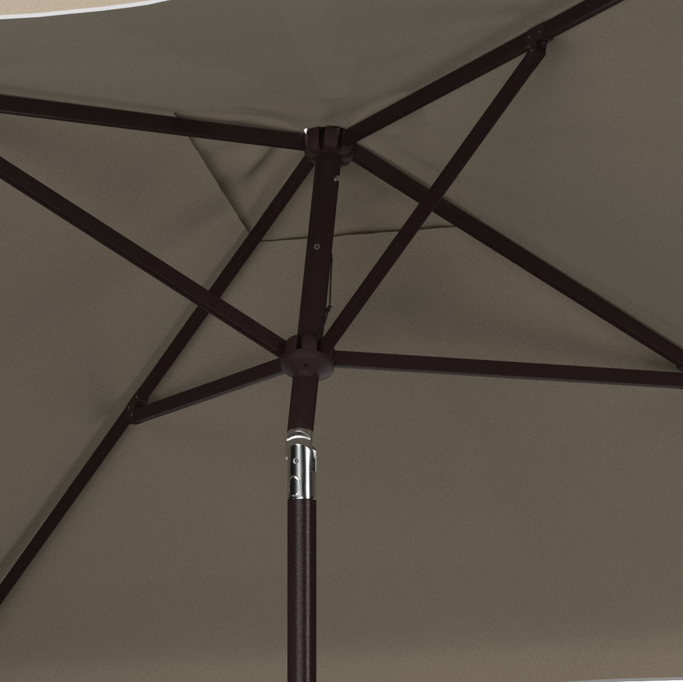 Safavieh Zimmerman 7.5 Ft Square Market Umbrella | Umbrellas |  Modishstore  - 9