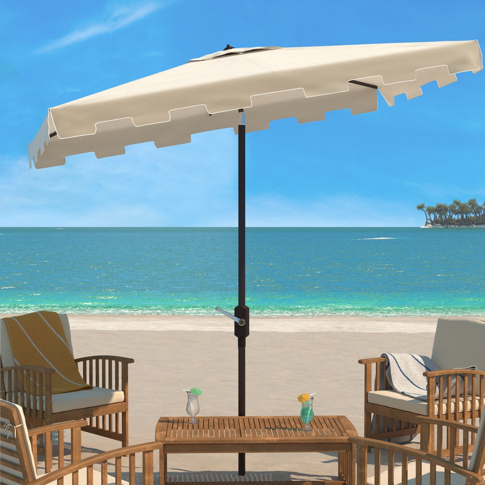 Safavieh Zimmerman 7.5 Ft Square Market Umbrella | Umbrellas |  Modishstore  - 5