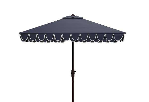 Safavieh Elegant Valance 7.5 Ft Square Umbrella | Umbrellas |  Modishstore 