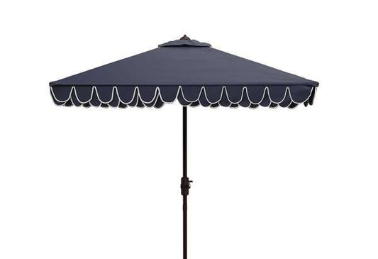 Safavieh Elegant Valance 7.5 Ft Square Umbrella | Umbrellas |  Modishstore 