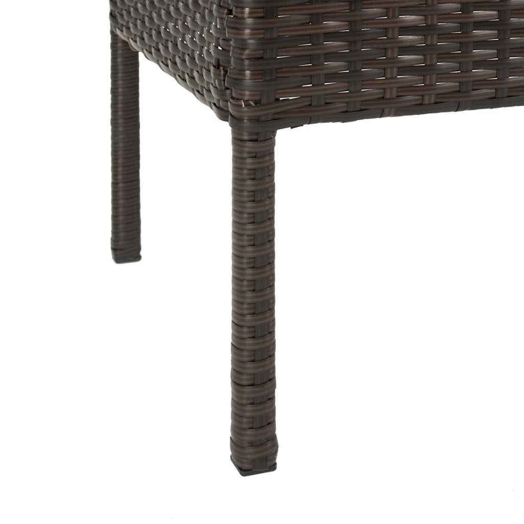 Safavieh MATTIA 4 PIECE RATTAN LIVING SET | Outdoor Sofas, Loveseats & Sectionals | Modishstore - 3