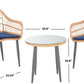 Safavieh Berlen 3Pc Lounger Set | Outdoor Chairs |  Modishstore  - 3