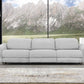 Divani Casa Paul - Contemporary Grey Fabric 4-Seater Sofa w/ Electric Recliners | Sofas | Modishstore