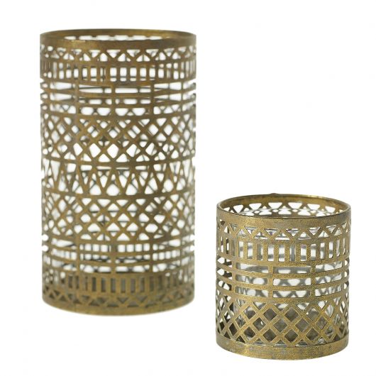 Persian Votive Set Of 2 By Accent Decor | Candle Holders | Modishstore - 5