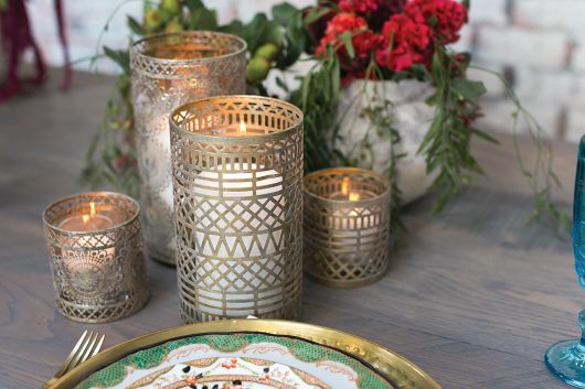 Persian Votive Set Of 2 By Accent Decor | Candle Holders | Modishstore - 4