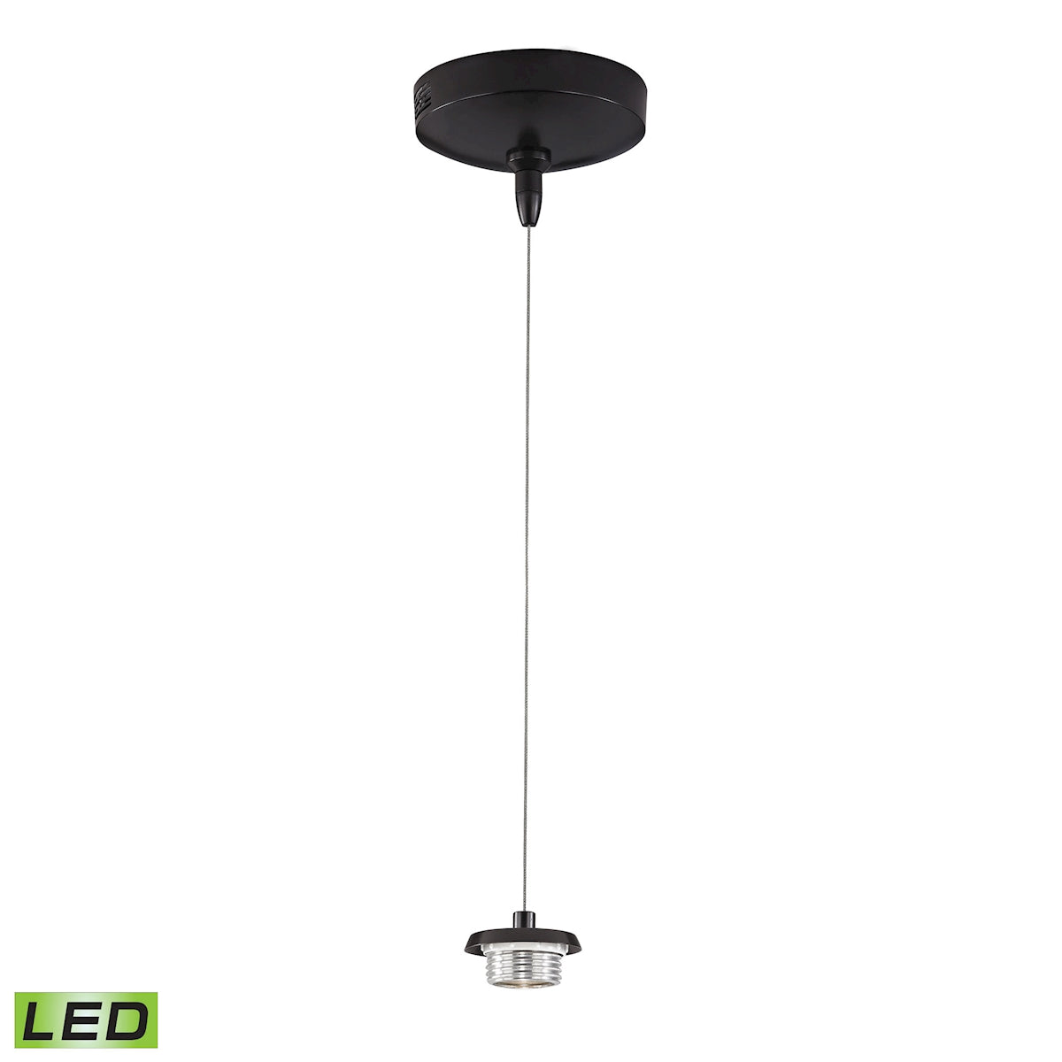 Low Voltage Collection 1-Light Mini Pendant (less glass) in Oil Rubbed Bronze ELK Lighting | Pendant Lamps | Modishstore