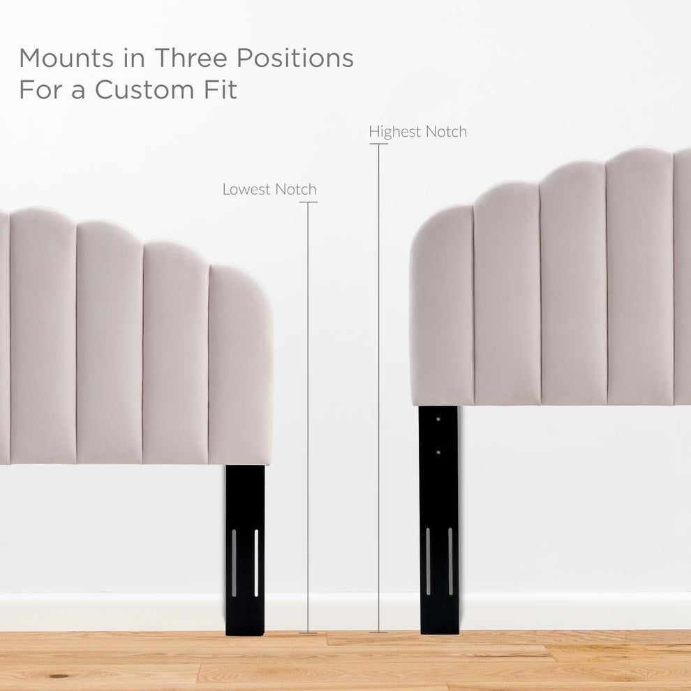 Modway Veronique Twin Performance Velvet Headboard - MOD-6206 | Headboards | Modishstore - 48
