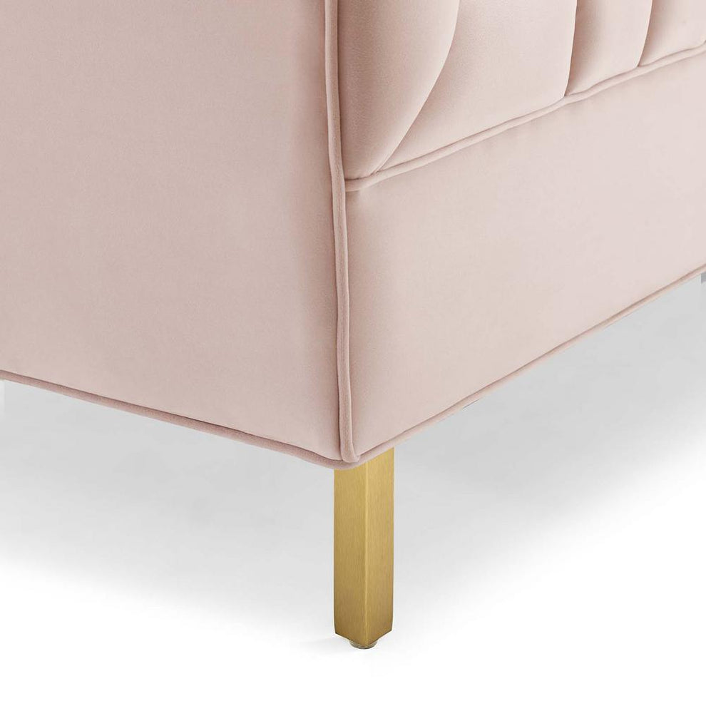 Modway Shift Channel Tufted Performance Velvet Loveseat - EEI-4131 | Loveseats | Modishstore - 22