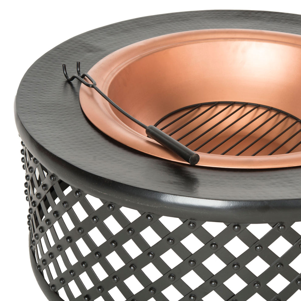 Safavieh JAMAICA FIRE PIT | FIRE PITS | Modishstore - 2