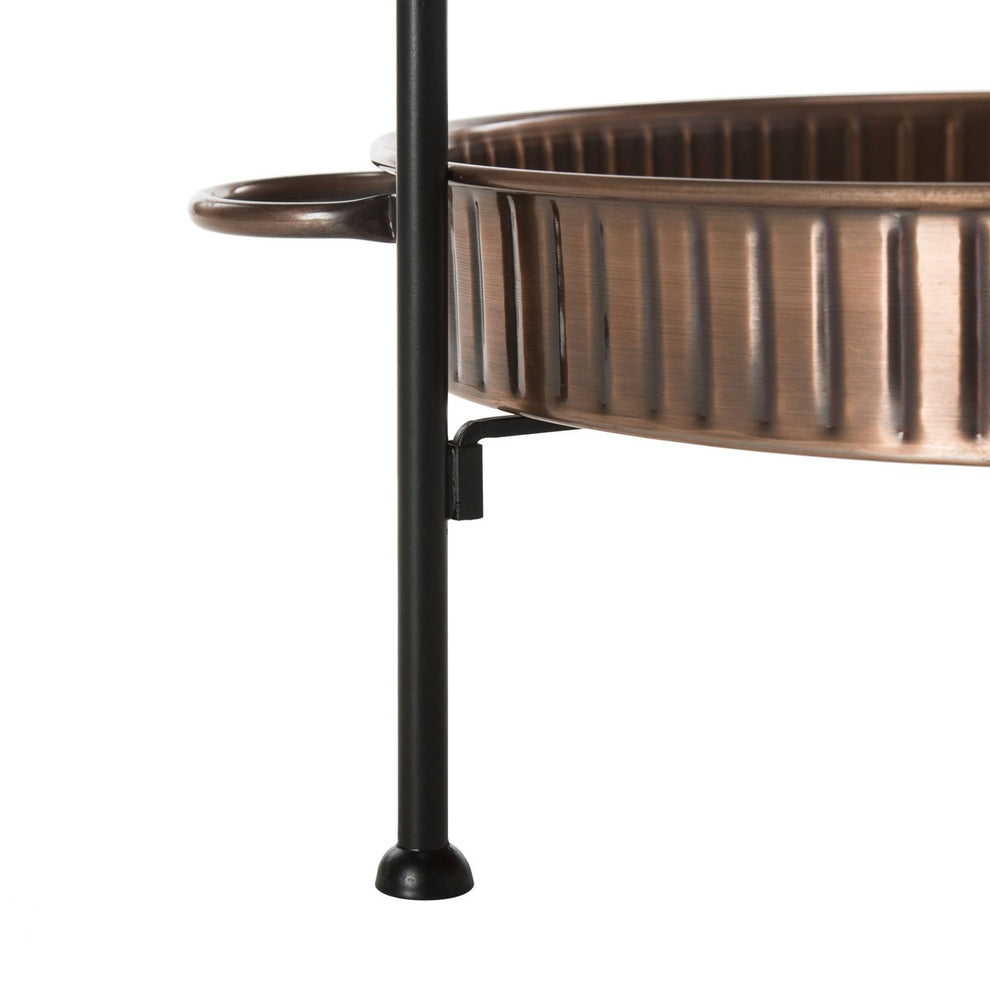 Safavieh NAKA BEVERAGE TUB W/STAND | FIRE PITS | Modishstore - 3