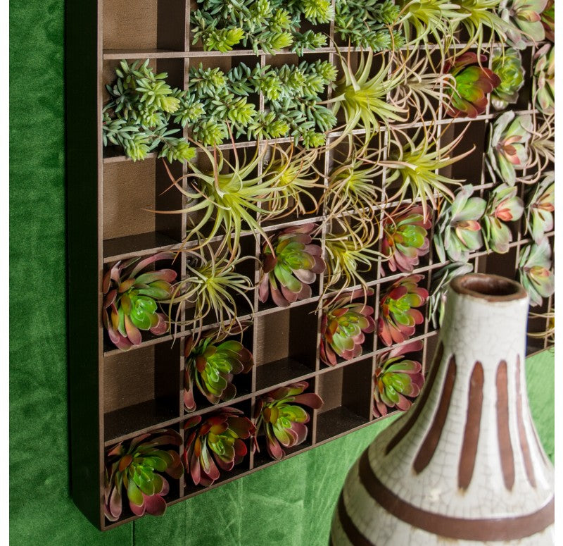 Green Wall, Pixelated Succulent by Gold Leaf Design Group | Green Wall | Modishstore - 4