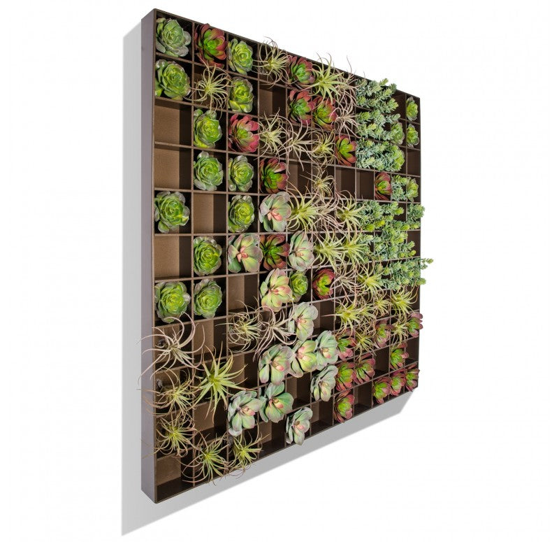 Green Wall, Pixelated Succulent by Gold Leaf Design Group | Green Wall | Modishstore - 6