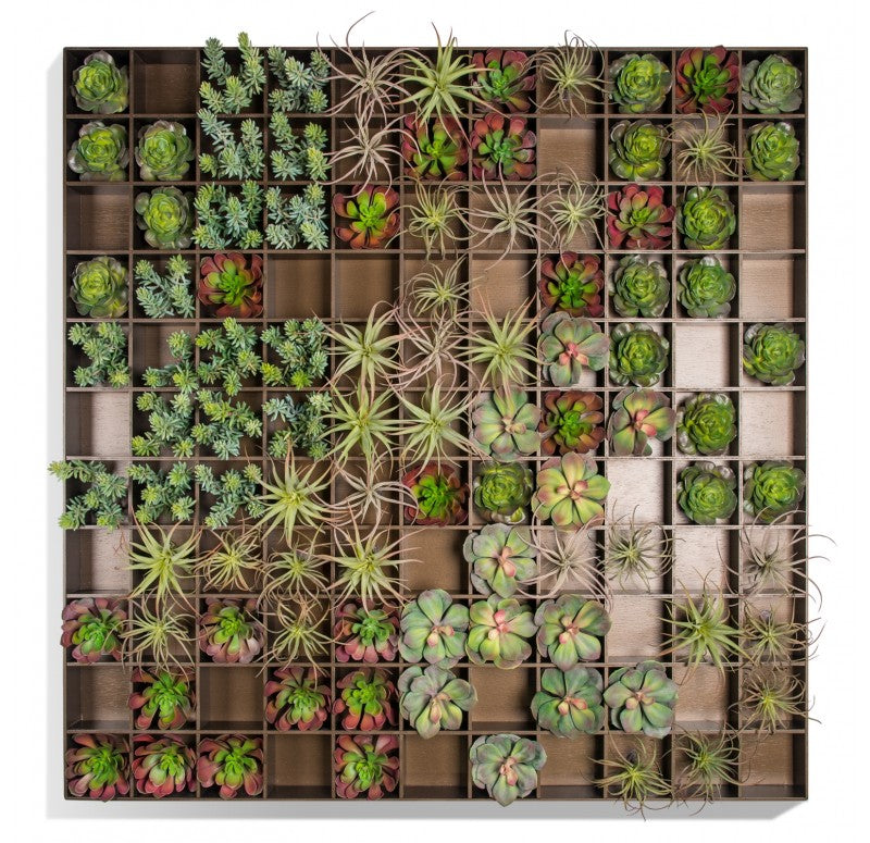 Green Wall, Pixelated Succulent by Gold Leaf Design Group | Green Wall | Modishstore - 9