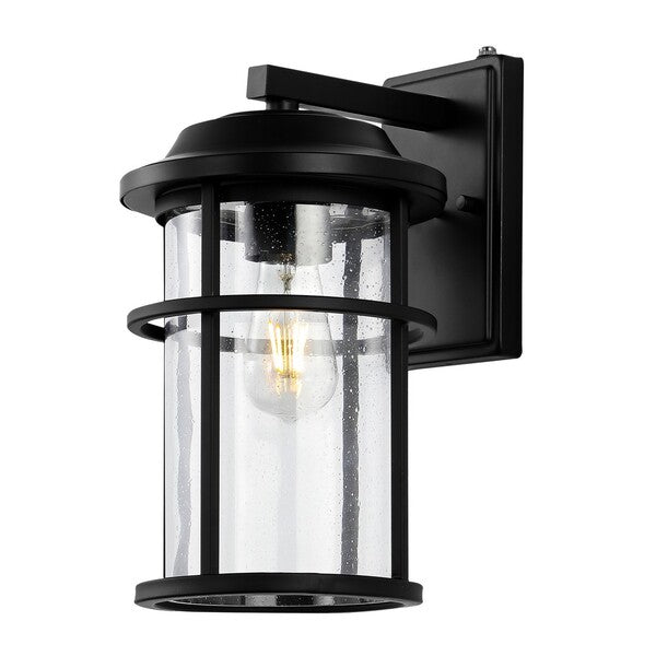 Safavieh Cianna Outdoor Wall Sconce Set Of 2 - Matte Black | Outdoor Lights | Modishstore - 2