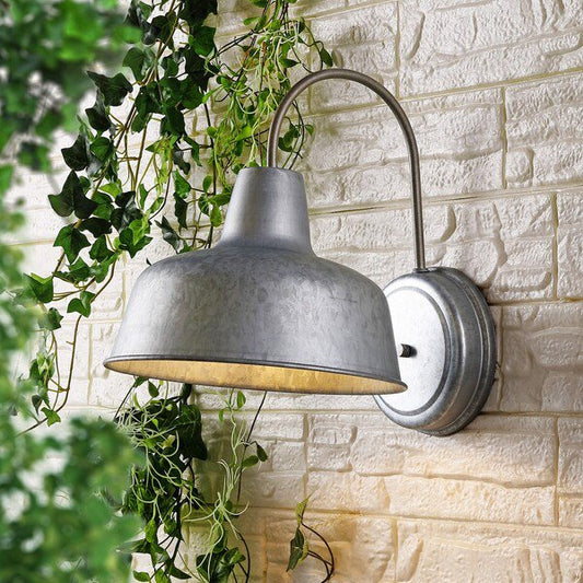 Safavieh Jennine Outdoor Wall Sconce Set Of 2 - Steel | Outdoor Lights | Modishstore