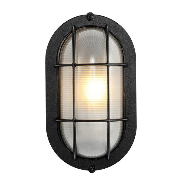 Safavieh Elora Outdoor Wall Sconce Set Of 2 - Textured Black | Outdoor Lights | Modishstore - 2