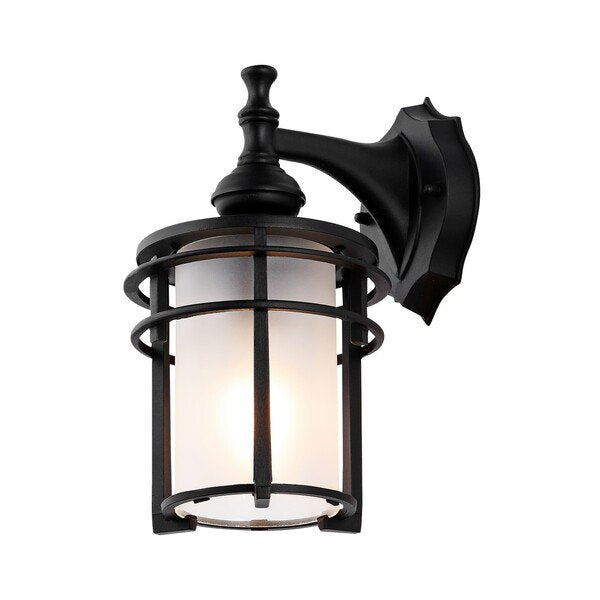 Safavieh Adisyn Outdoor Wall Sconce Set Of 2 - Black | Outdoor Lights | Modishstore - 2
