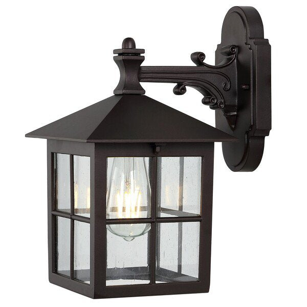 Safavieh Penryn Outdoor Wall Sconce Set Of 2 - Black | Outdoor Lights | Modishstore - 2