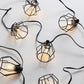Safavieh Bowne Led Outdoor String Lights - Black | Lightbulbs | Modishstore - 3