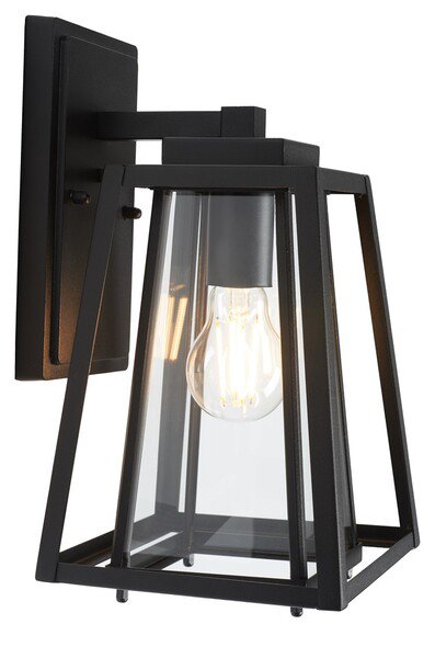 Safavieh Rydler Outdoor Wall Sconce Set Of 2 - Black | Outdoor Lights | Modishstore - 2