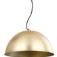 Safavieh Archer Dome 21-Inch Dia Adjustable Pendant - Gold Leaf | Pendant Lamps | Modishstore - 2