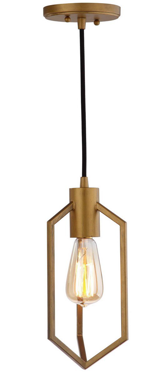 Safavieh Nelda Pendant - Gold | Pendant Lamps | Modishstore - 5