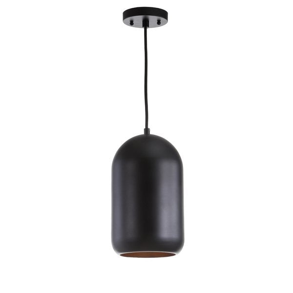 Safavieh Carisir Pendant - Painted Black | Pendant Lamps | Modishstore - 2