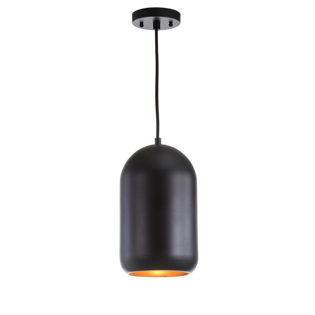 Safavieh Carisir Pendant - Painted Black | Pendant Lamps | Modishstore - 3