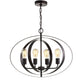 Safavieh Killian Pendant - Dark Grey | Pendant Lamps | Modishstore - 3