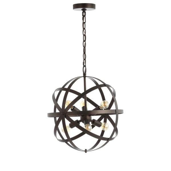 Safavieh Brycen Pendant - Dark Grey | Pendant Lamps | Modishstore - 2