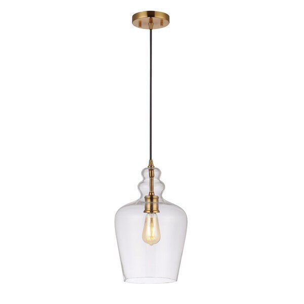 Safavieh Catlen Pendant - Brass | Pendant Lamps | Modishstore - 2